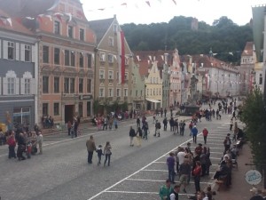 Neustadt auf Höhe Grasgasse Richtung Jesuitenkirche